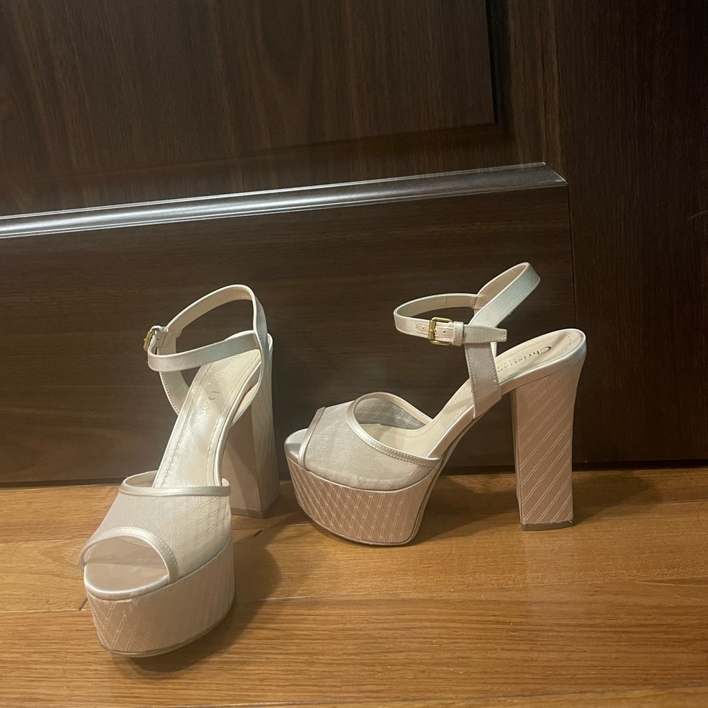 Christian Dior- Golden Dior heels